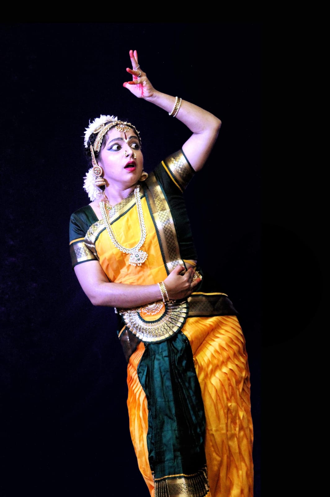 Maithri in classical dance costume
